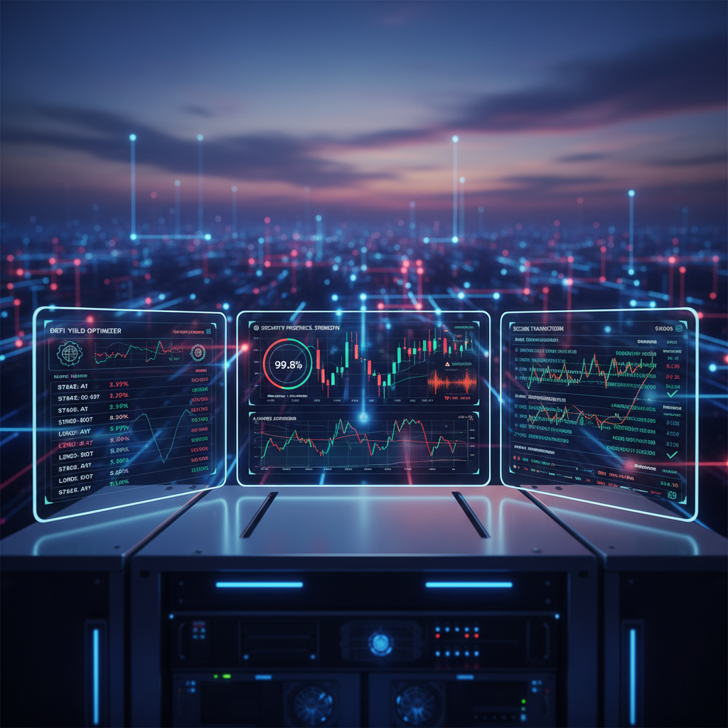 AI in crypto improves trading security and DeFi yields