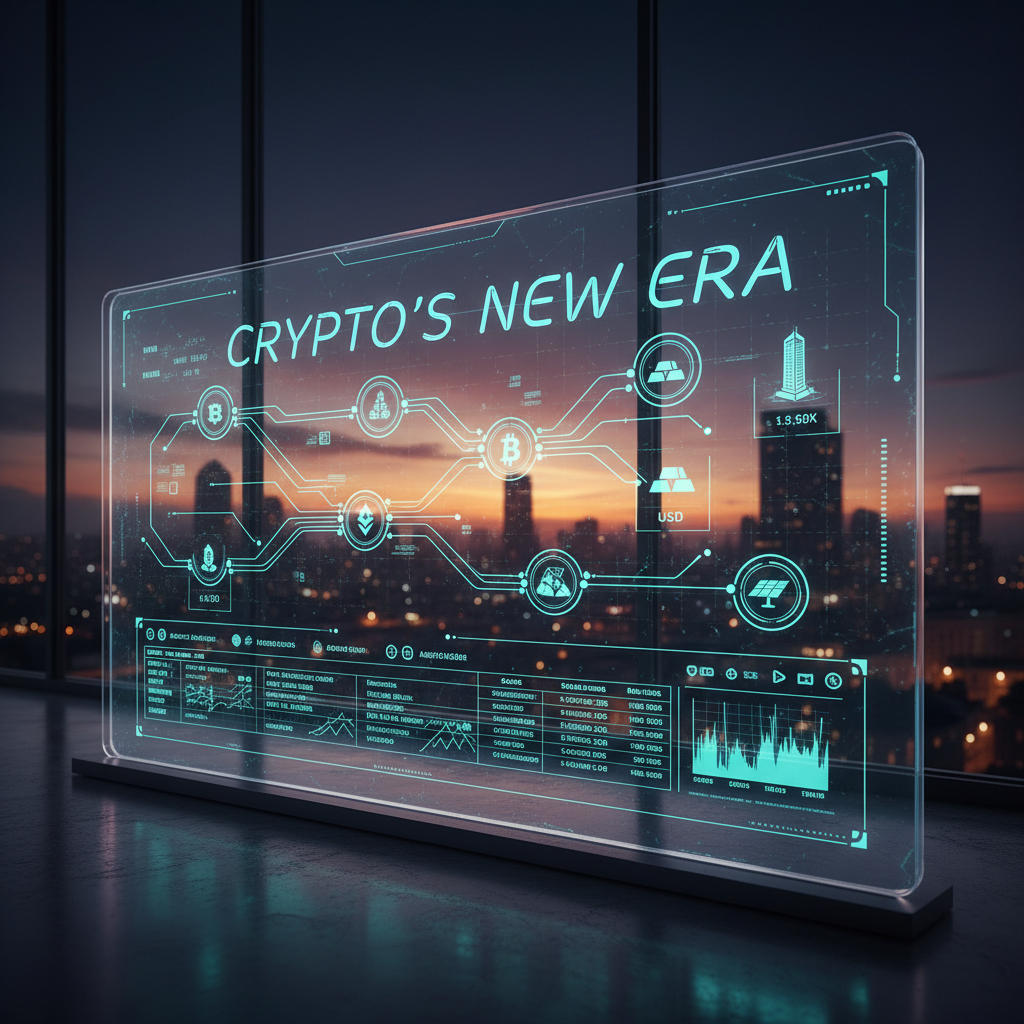 Crypto’s new era is driven by Wall Street and real assets